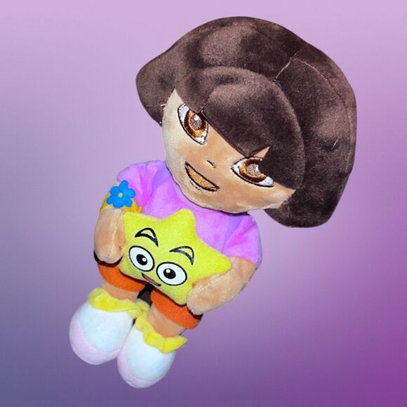 2013 Viacom Nick Jr Diego Go Diego Go! & Dora the Explorer Plush Stuffed Toy - Picture 9 of 9